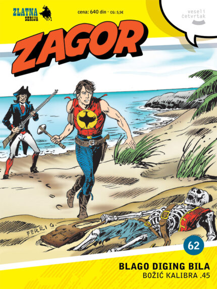 Zlatna serija 62 (Korica A): Zagor